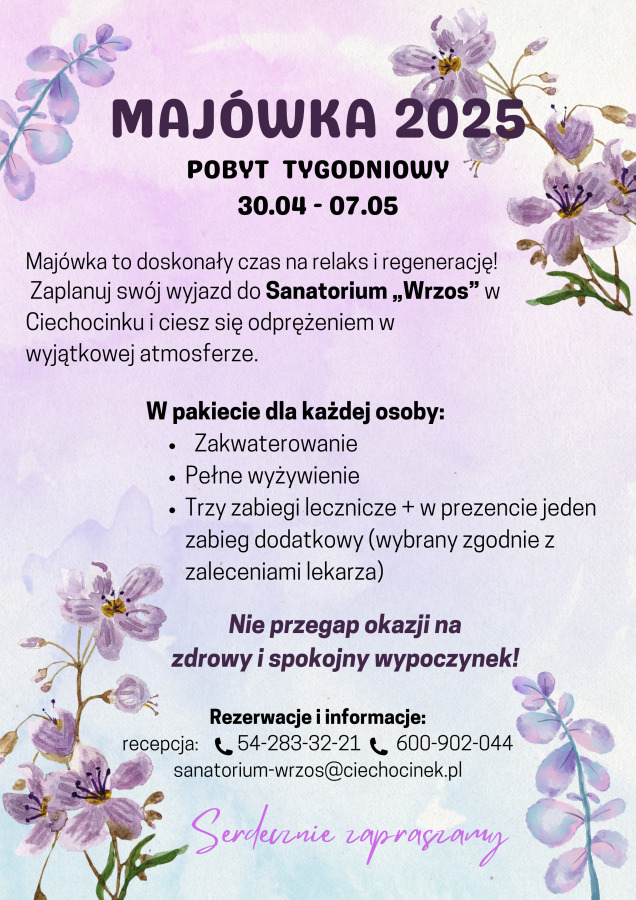 Majówka 2025